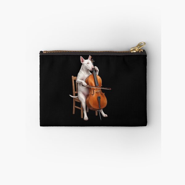 Item preview, Bull Terrier Playing Cello Player Cellist Dog Lover designed and sold by TerryConnells.