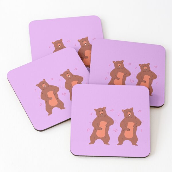 Item preview, Cute Dancing Bears Light Blue Phone Case designed and sold by SumeetCreativeArt.