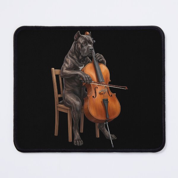 Item preview, Cane Corso Playing Cello Player Cellist Dog Lover designed and sold by TerryConnells.
