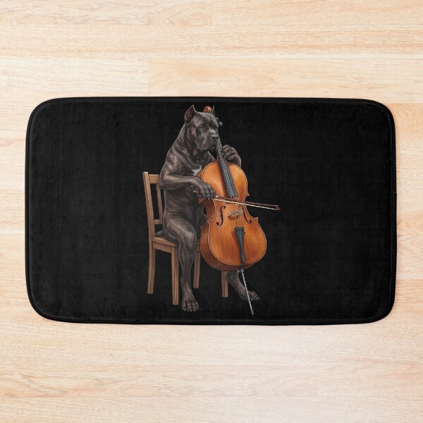 Item preview, Cane Corso Playing Cello Player Cellist Dog Lover designed and sold by TerryConnells.