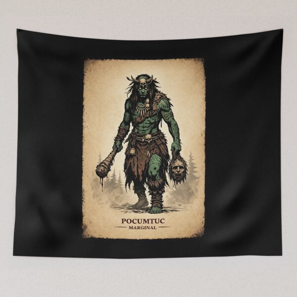 Item preview, Pocumtuc Marginal – Dark Tribal Fantasy character designed and sold by Beaurozier.