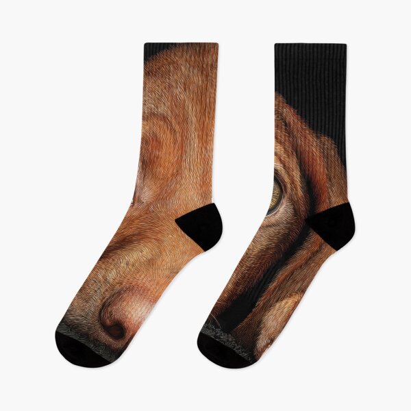 Item preview, Dog looks over a dark surface designed and sold by anytka.