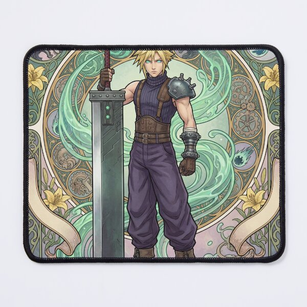Item preview, Cloud Strife designed and sold by Solace Sparkles.