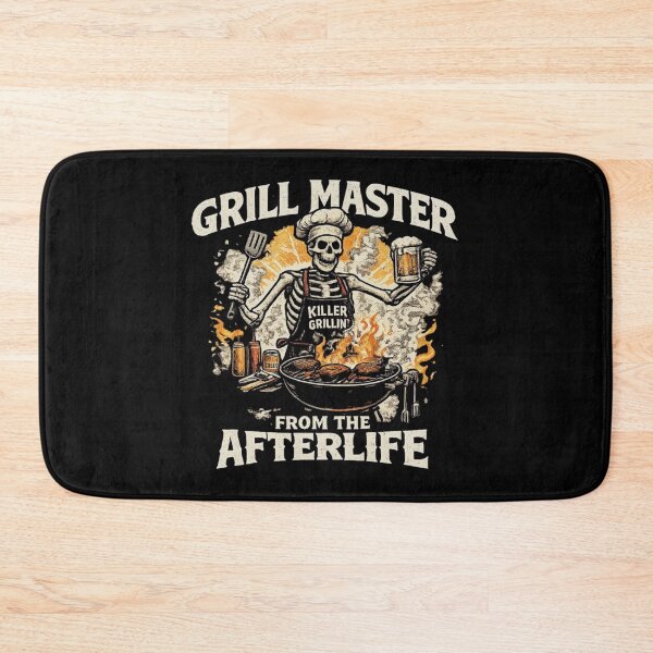 Item preview, Grill Master From The Afterlife – Skeleton BBQ Chef Funny Grilling Design designed and sold by HubCreates.