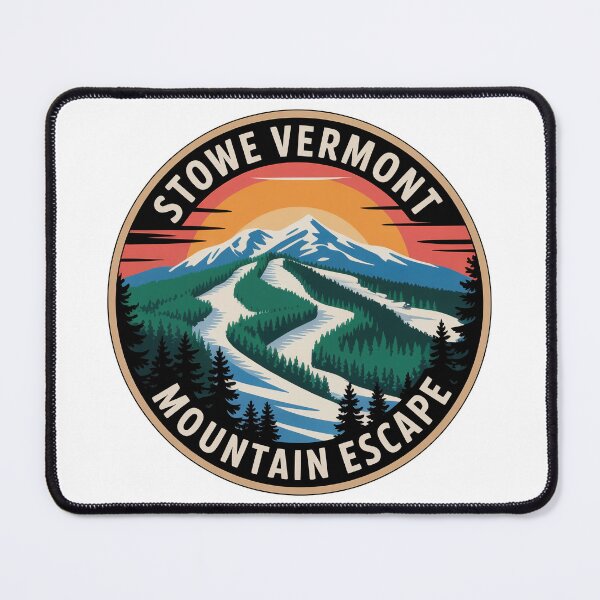 Item preview, Stowe Vermont Mountain Escape Sticker – Mount Mansfield Ski Resort Design designed and sold by pod24.