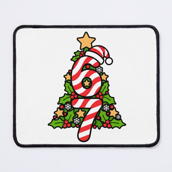 Item preview, chaotic candy cane christmas tree meme design designed and sold by ArtDesignTp.