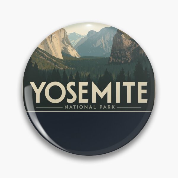 Item preview, Yosemite National Park Vintage Adventure Poster designed and sold by WearHue.