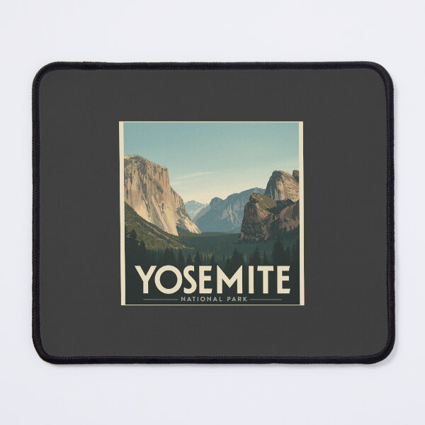 Item preview, Yosemite National Park Vintage Adventure Poster designed and sold by WearHue.