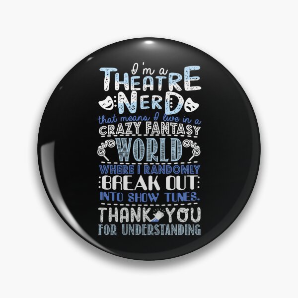 Item preview, Theatre Nerd Funny Gift For Theatre Lovers  designed and sold by Christmasstore2.