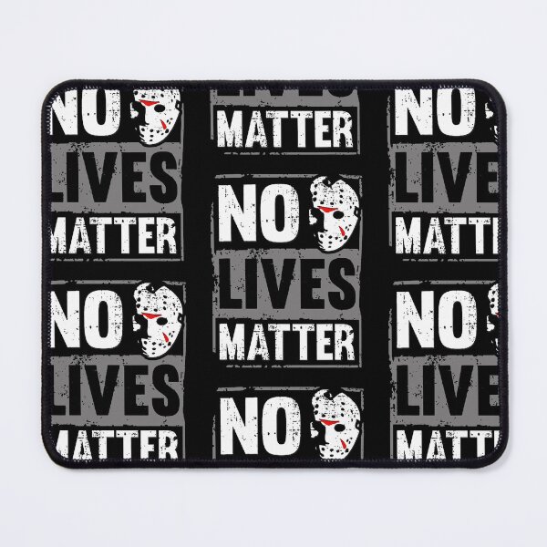 Item preview, No Lives Matter Jason Voorhees Spooky Gift For Scary Halloween designed and sold by RDGNR.