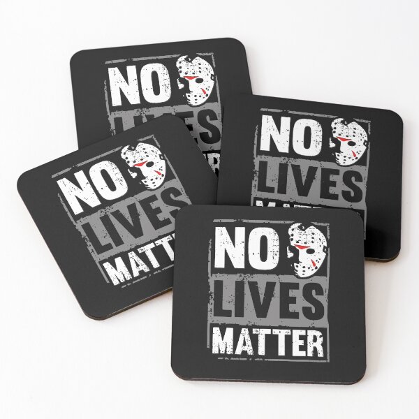 Item preview, No Lives Matter Jason Voorhees Spooky Gift For Scary Halloween designed and sold by RDGNR.