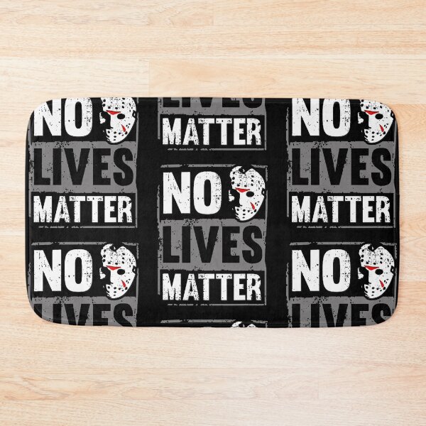 Item preview, No Lives Matter Jason Voorhees Spooky Gift For Scary Halloween designed and sold by RDGNR.