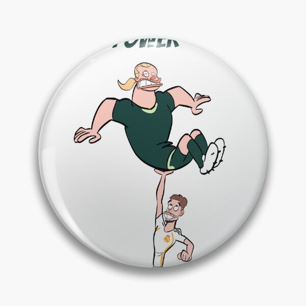 Item preview, Valverde Power – Funny Football Cartoon designed and sold by Omar Momani.