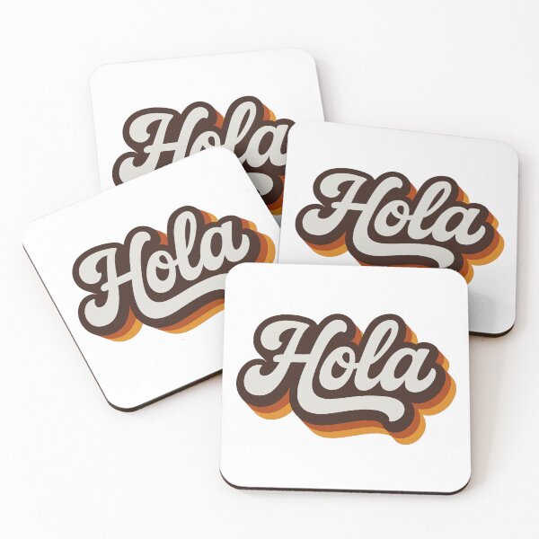 Item preview, Hola -  Hello Spanish Greeting designed and sold by Rhu Creations.