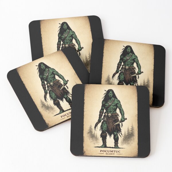 Item preview, Pocumtuc Scout – Tribal Forest scout Fantasy designed and sold by Beaurozier.