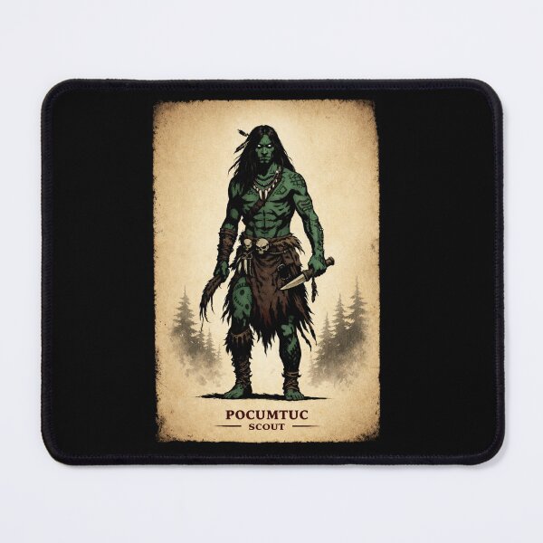 Item preview, Pocumtuc Scout – Tribal Forest scout Fantasy designed and sold by Beaurozier.