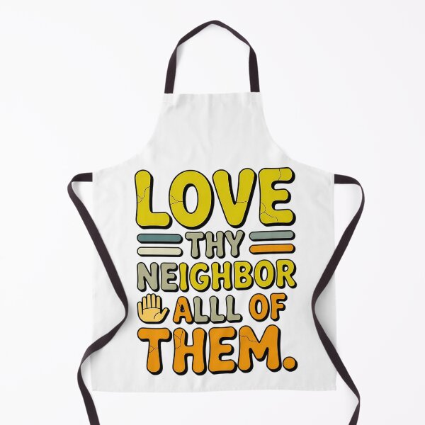 Item preview, inclusive love thy neighbor kindness quote design designed and sold by ArtDesignTp.