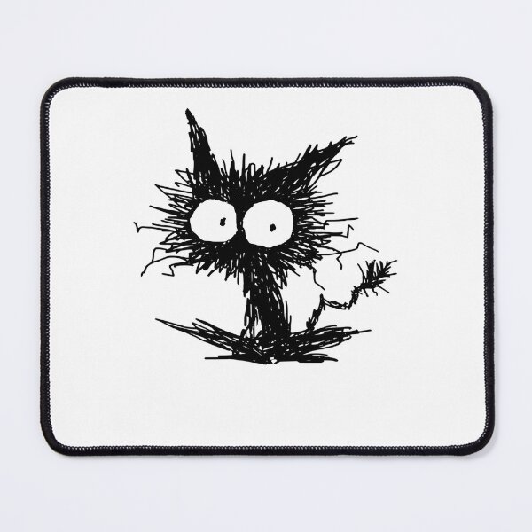 Item preview, Black Unkempt Kitten GabiGabi designed and sold by AKCre8tive.