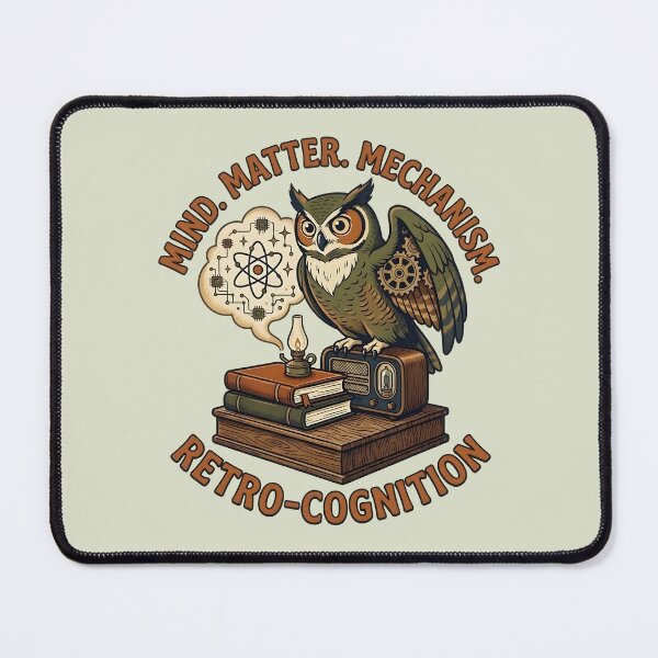 Item preview, Retro Wise Owl Science Illustration designed and sold by dreephic22.