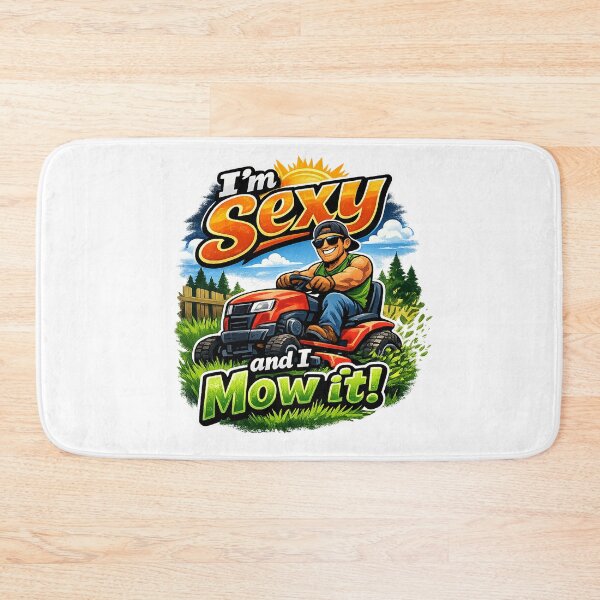 Item preview, I’m Sexy and I Mow It Graphic Tee – Fun Unisex T-Shirt for Lawn Lovers designed and sold by MoolokaiApperal.