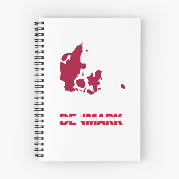 Item preview, Denmark Country Map Flag Typography Art designed and sold by Crevadstore .