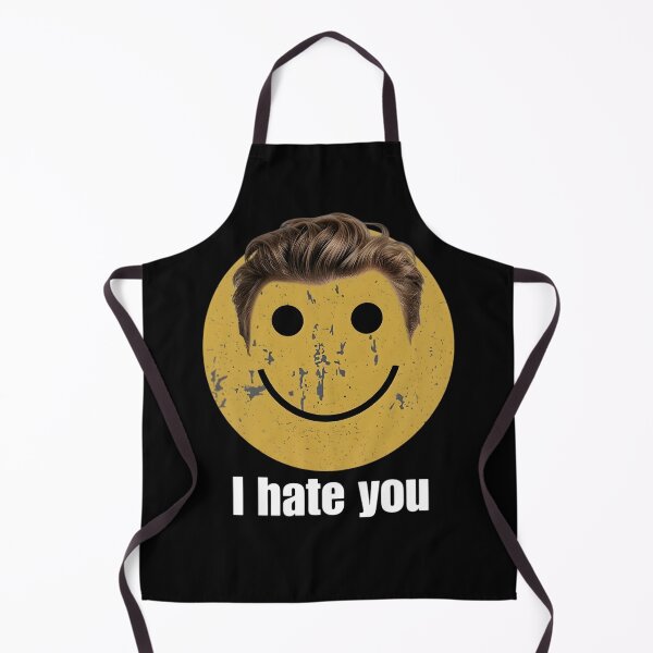 Item preview, Distressed Smiley I Hate You - Funny Harry Meme designed and sold by sapnaela.