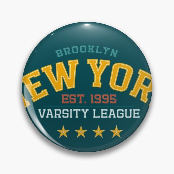 Item preview, New York Varsity League Brooklyn Vintage Typography Design designed and sold by JunnuCreations.