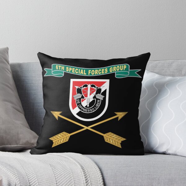 Item preview, Army - 6th Special Forces Group - Flash w Ribbon - Br X 300 designed and sold by Military Insignia Products.