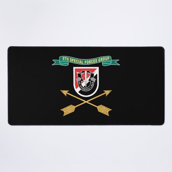 Item preview, Army - 6th Special Forces Group - Flash w Ribbon - Br X 300 designed and sold by Military Insignia Products.