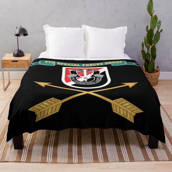 Item preview, Army - 6th Special Forces Group - Flash w Ribbon - Br X 300 designed and sold by Military Insignia Products.