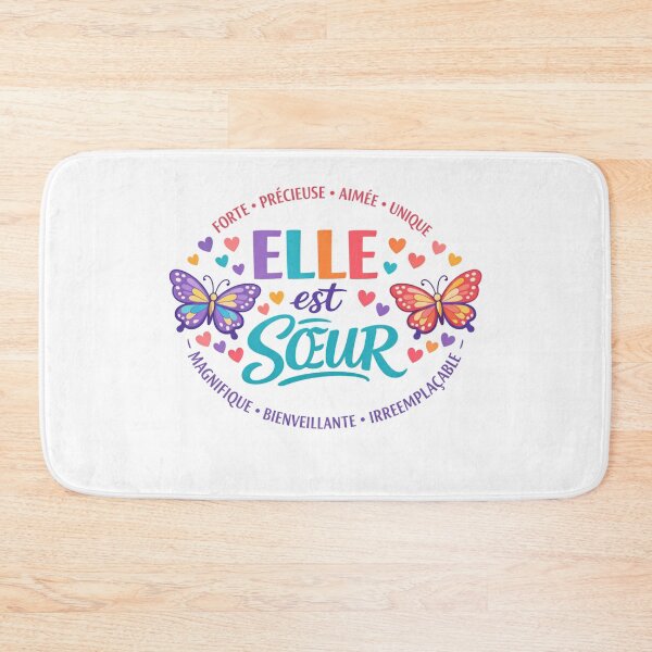Item preview, T-shirt “ELLE est SŒUR” – Un message d’amour et de fierté ? designed and sold by NinaCreator.