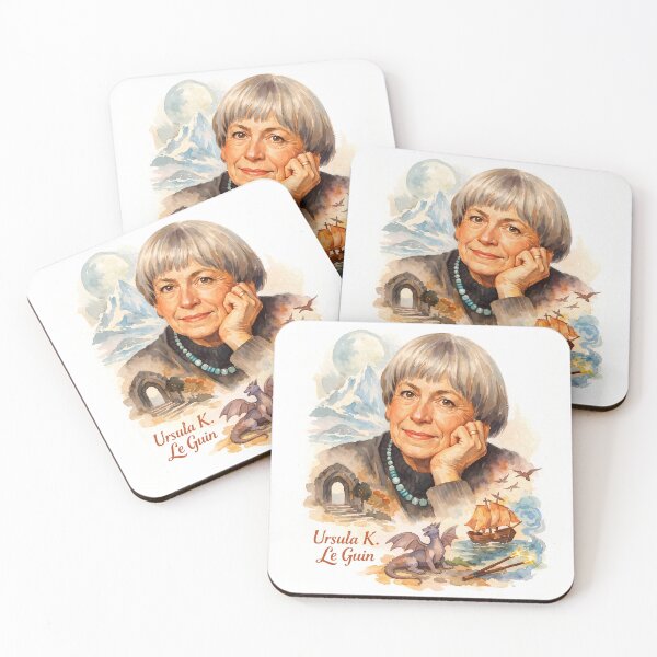 Item preview, Ursula K. Le Guin designed and sold by Sarcastic designs.