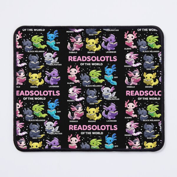 Item preview, Axolotl Kawaii Readsolotls Of the World Axolotl Animals Lover designed and sold by RDGNR.