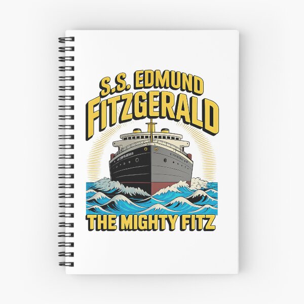 Item preview, mighty fitz lake superior freighter legend artwork designed and sold by ArtDesignTp.