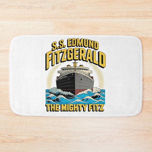 Item preview, mighty fitz lake superior freighter legend artwork designed and sold by ArtDesignTp.