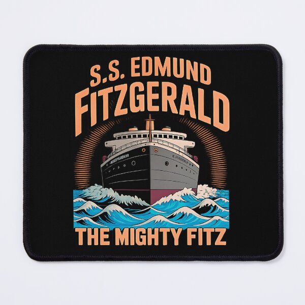 Item preview, great lakes edmund fitzgerald memorial legend art designed and sold by ArtDesignTp.