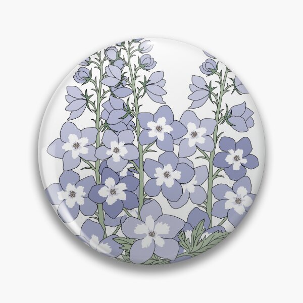 Item preview, Blue Larkspur July Birth Flower Calendar  designed and sold by storieslanguage.