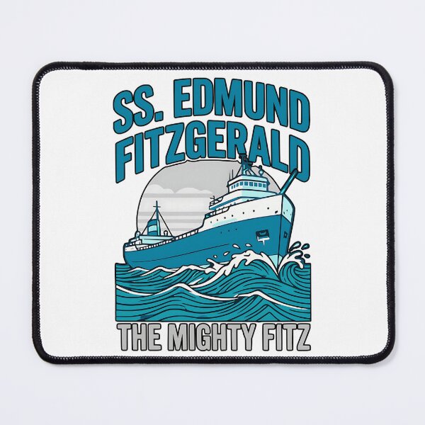 Item preview, lake superior heritage mighty fitz nautical design designed and sold by ArtDesignTp.