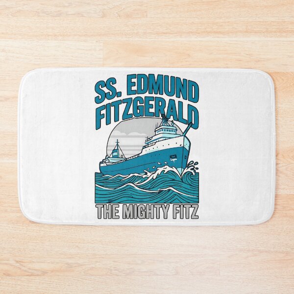 Item preview, lake superior heritage mighty fitz nautical design designed and sold by ArtDesignTp.