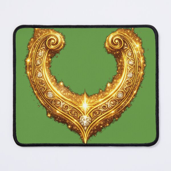 Item preview, Golden Lucky Horseshoe. designed and sold by Nika Art Studio.