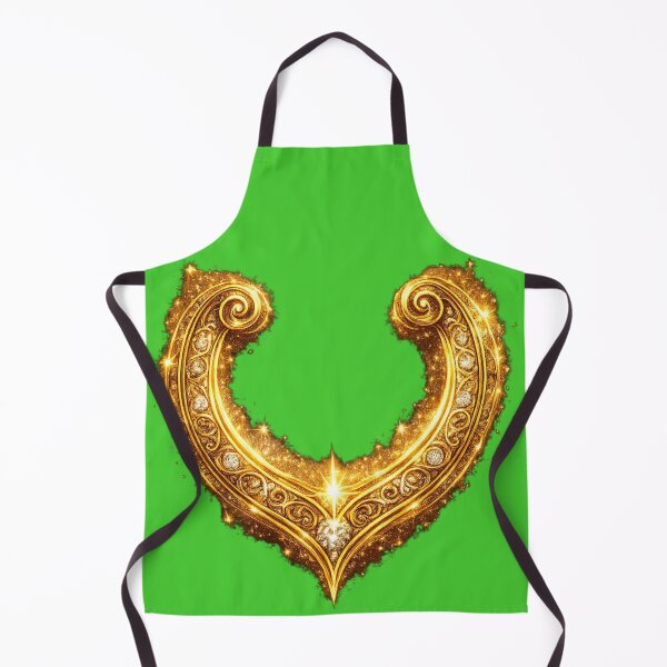 Item preview, Golden Lucky Horseshoe. designed and sold by Nika Art Studio.