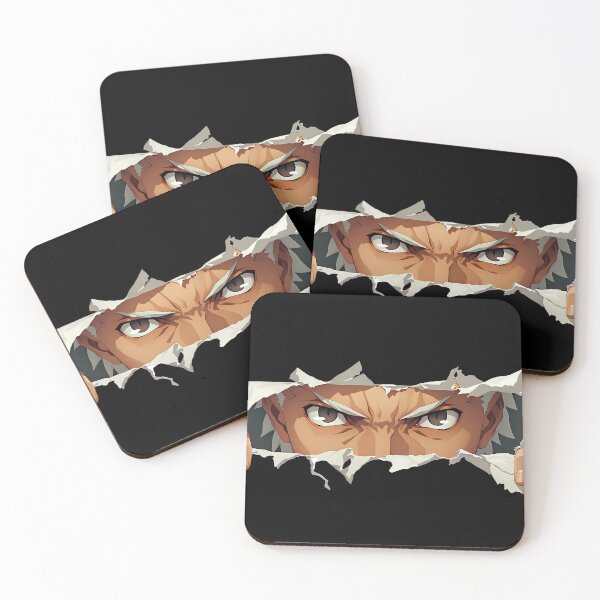 Item preview, Archer Fate Stay Night Stoic Stare Peeker Through Torn Paper Close Up designed and sold by PMartistStudio.