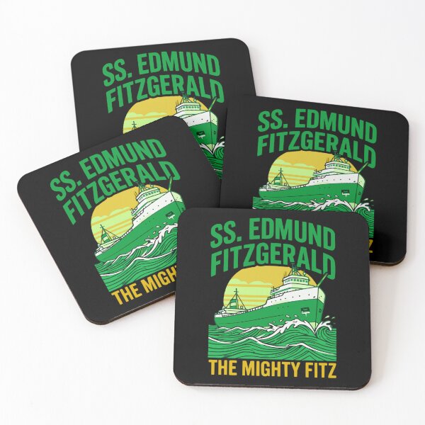 Item preview, mighty fitz great lakes shipwreck history artwork designed and sold by ArtDesignTp.