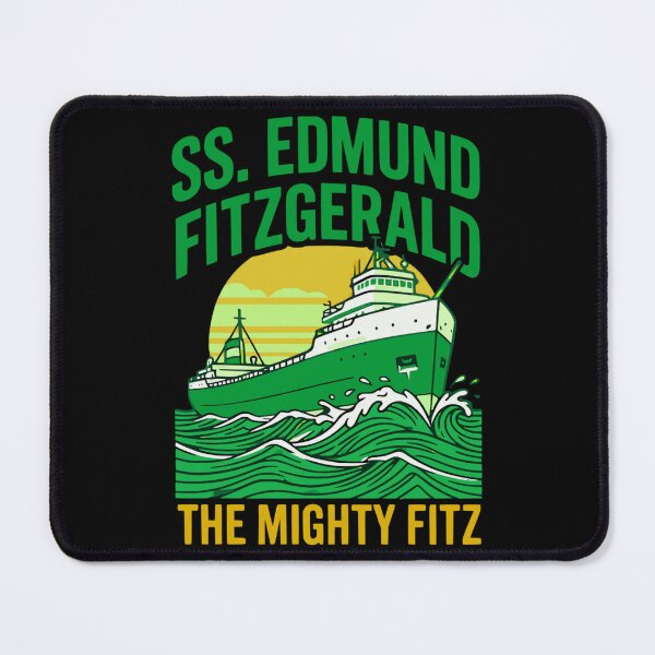 Item preview, mighty fitz great lakes shipwreck history artwork designed and sold by ArtDesignTp.