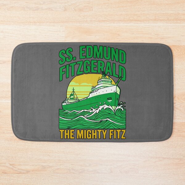 Item preview, mighty fitz great lakes shipwreck history artwork designed and sold by ArtDesignTp.