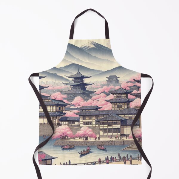 Item preview, Bogotá Ukiyo‑e in Cherry Blossom Season (Edo-Style Japan x Colombia Fusion) designed and sold by Vandy Fullam.
