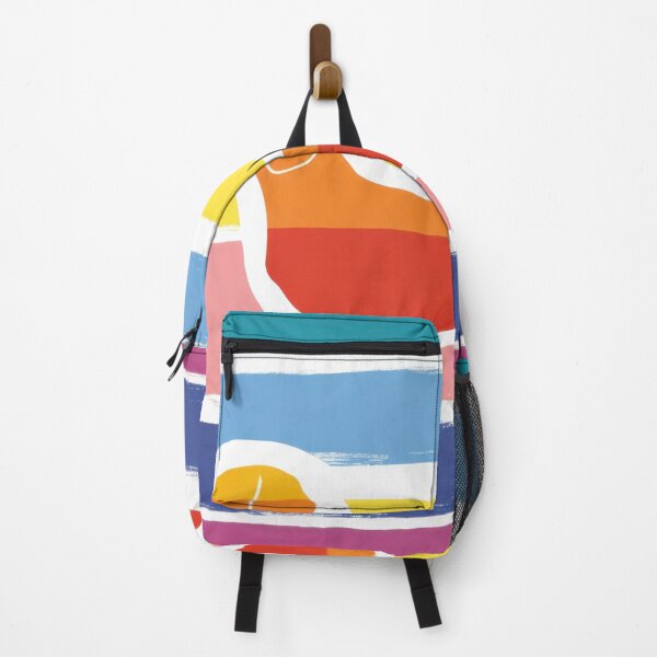 Item preview, Striped colorful dachshund designed and sold by anytka.