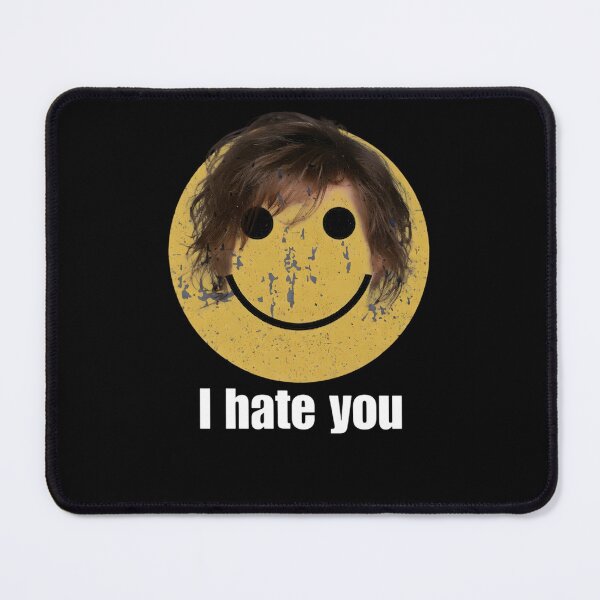 Item preview, Distressed Smiley I Hate You - Funny Harry Meme designed and sold by sapnaela.