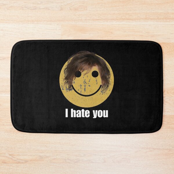 Item preview, Distressed Smiley I Hate You - Funny Harry Meme designed and sold by sapnaela.