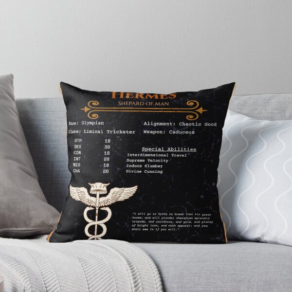 Item preview, Hermes RPG Character Sheet - Greek Mythology Gaming Gift designed and sold by ShopStellar.